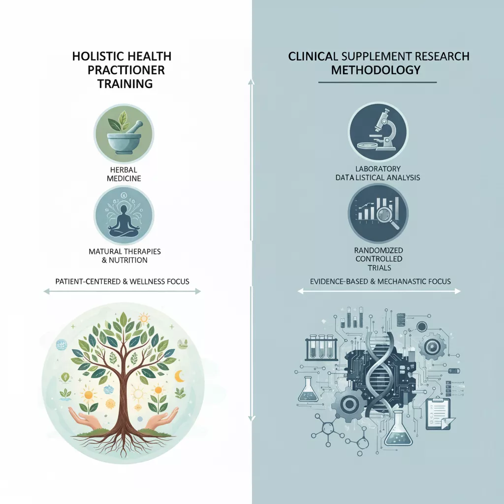 Holistic Health Practitioner Training and Clinical Supplement Research Methodology